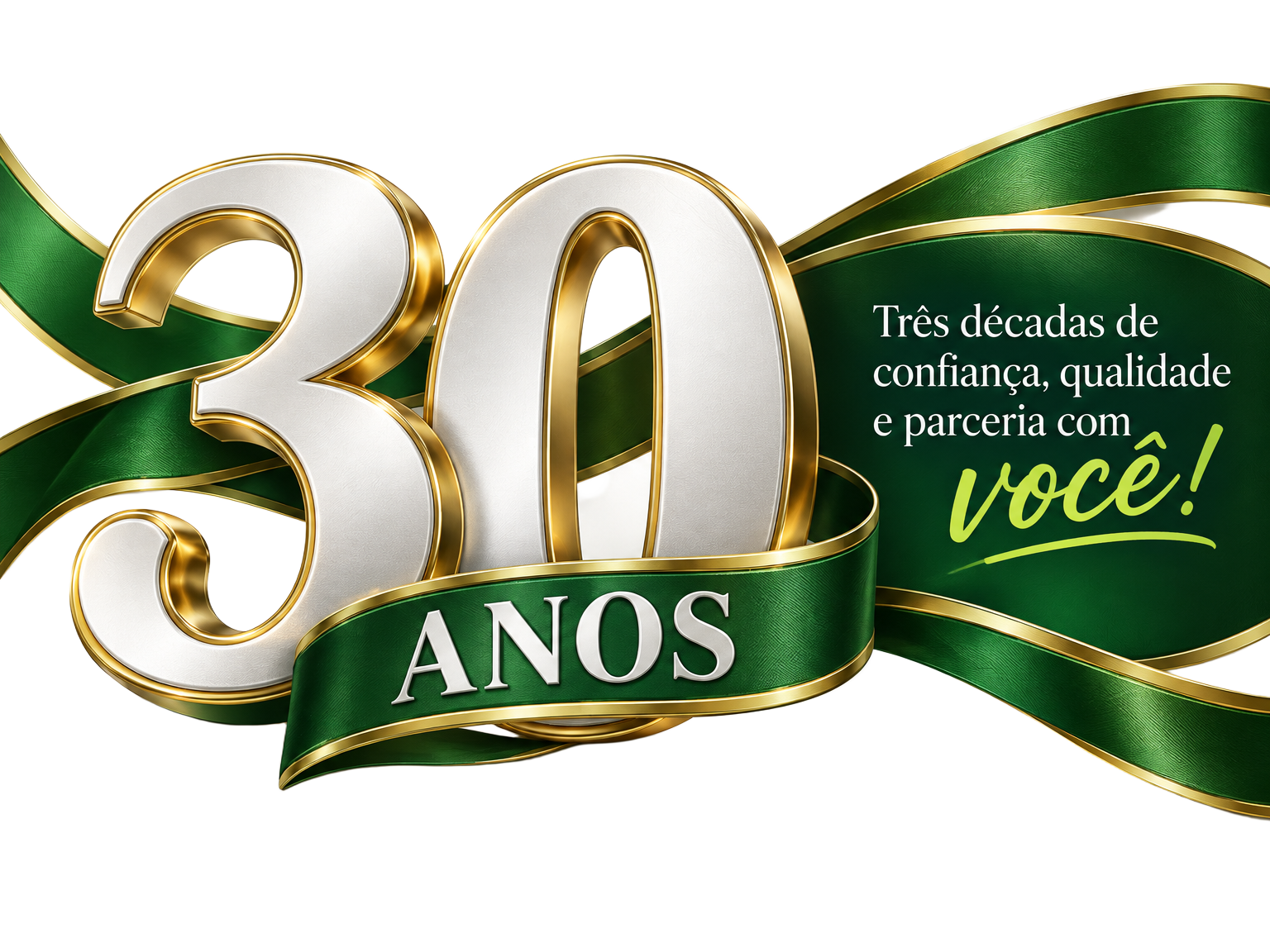 Brio Jaraguá — 30 anos: três décadas de confiança, qualidade e parceria com você!